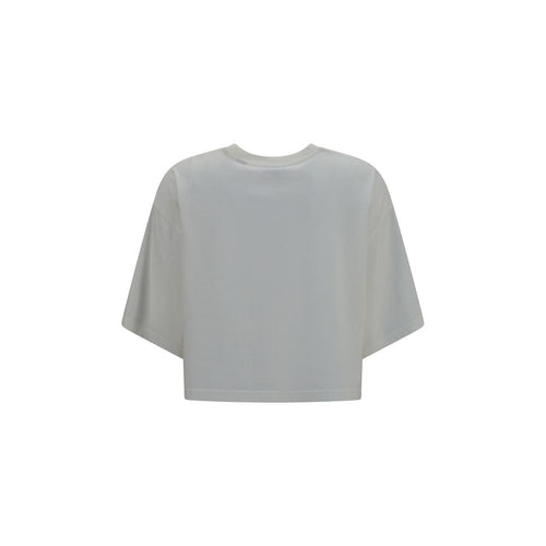 Burberry White Cotton T-Shirt