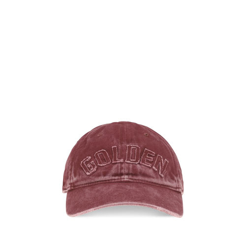 Golden Goose Bordeaux Cotton Cap (Baseball Hat)