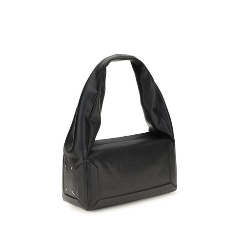 Maison Margiela Black Leather Handbag