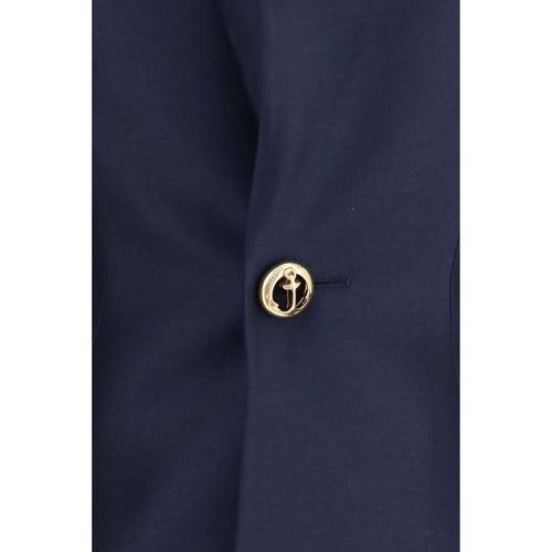 Balenciaga Blue Wool Oves Aries Casual Dress