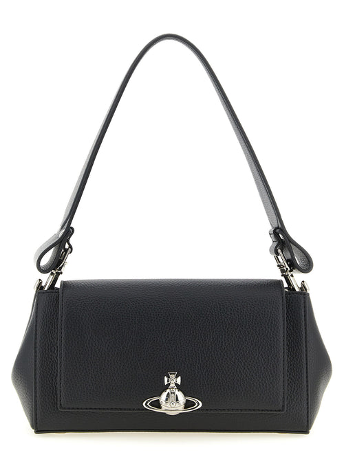 Vivienne Westwood Black Polyethylene Shoulder Bag