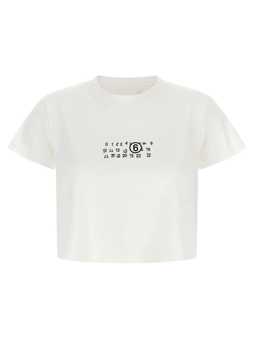 MM6 Maison Margiela White Cotton T-Shirt