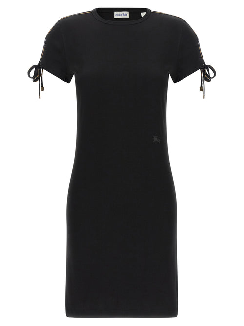 Burberry Black Cotton Short Dress