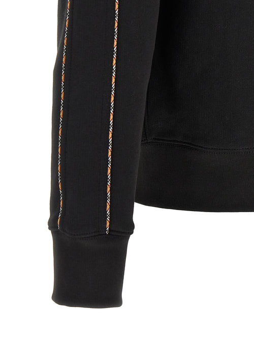 Burberry Black Cotton Sweatshirt