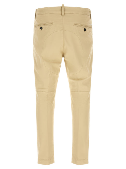 Dsquared² Beige Cotton Cargo Pants
