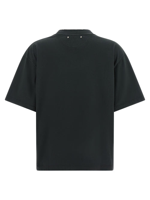 Golden Goose Black Cotton T-Shirt