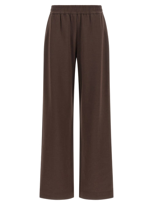 Moncler Brown Cotton Joggers (Workout Pants)