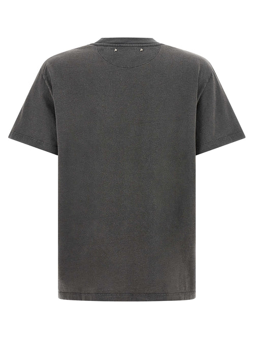 Golden Goose Gray Cotton T-Shirt