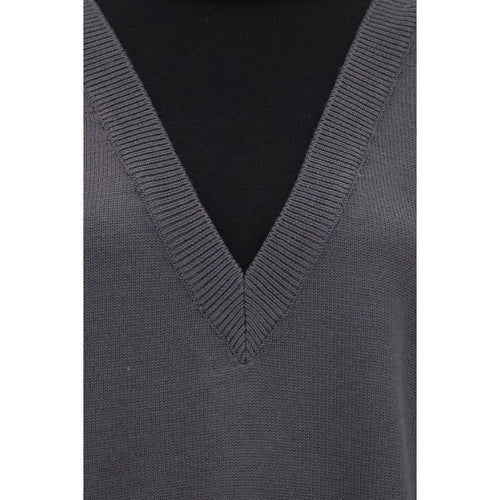 MM6 Black Wool Oves Aries Sweatshirt