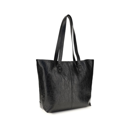 Balenciaga Black Lamb Ovis Aries Shoulder Bag