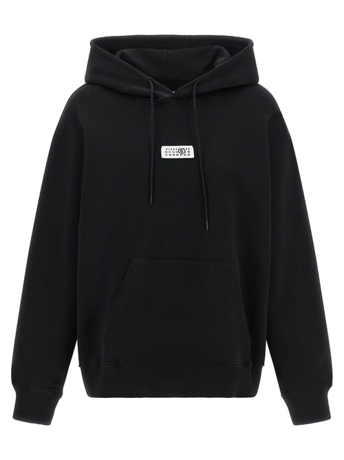 MM6 Maison Margiela Black Cotton Sweatshirt