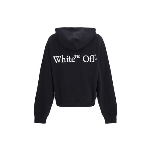 Off-White Black Cotton Sweatshirt