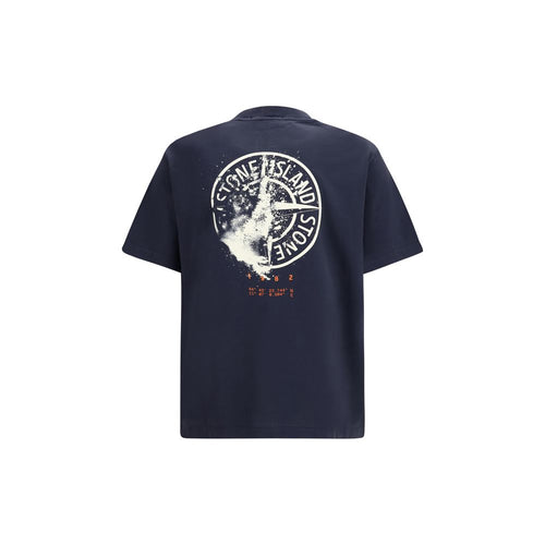 Stone Island Blue Cotton Sportswear
