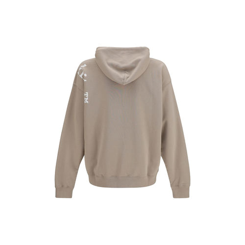 Off-White Beige Cotton Sweatshirt