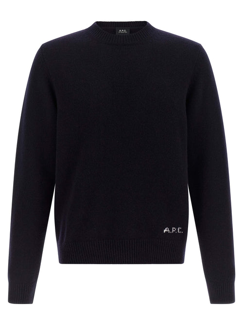 A.P.C. Blue Wool Cardigan