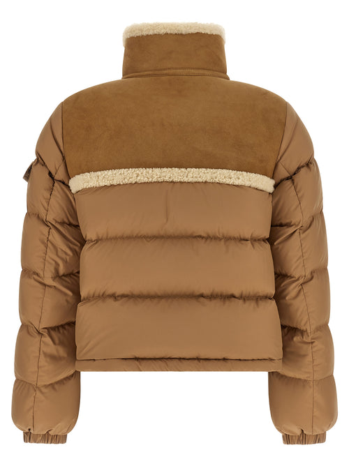 Moncler Beige Polyester Full-Length Jacket