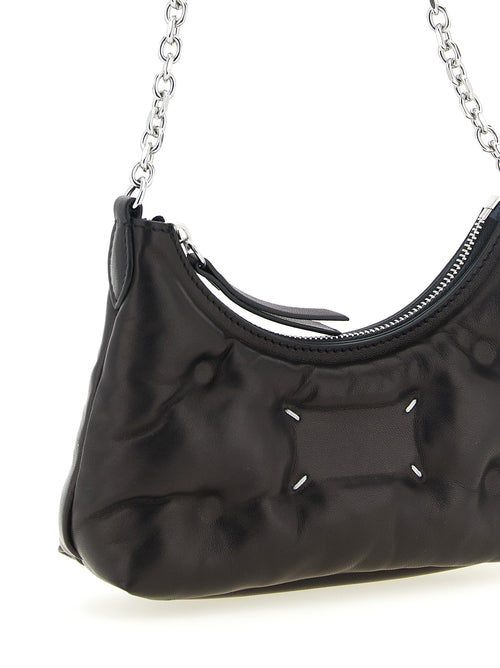 Maison Margiela Black Lamb Leather Shoulder Bag
