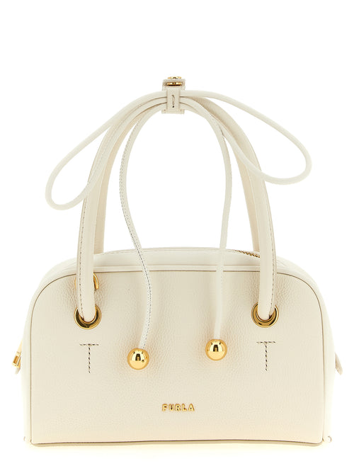 Furla White Calfskin Handbag