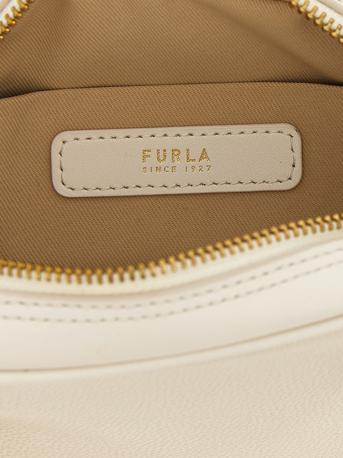 Furla White Calfskin Handbag