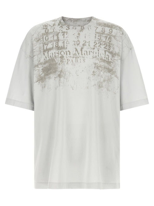 Maison Margiela Gray Cotton T-Shirt