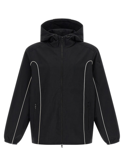 Diesel Black Polyamide Shell Jacket