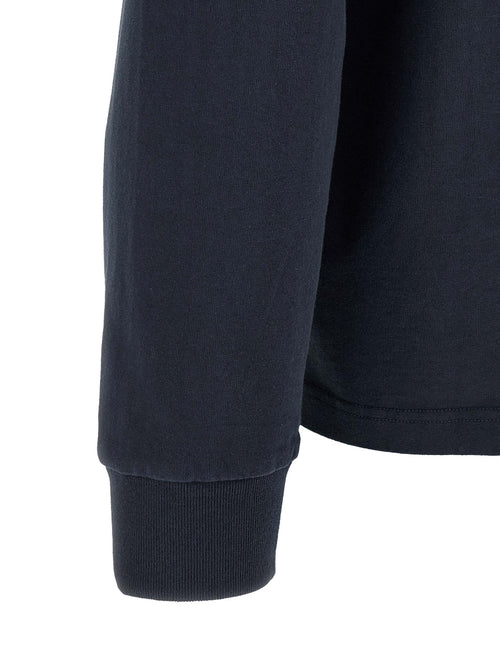 A.P.C. Blue Cotton Polo Shirt