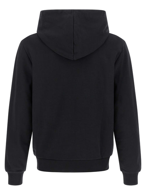 A.P.C. Black Cotton Hoodie