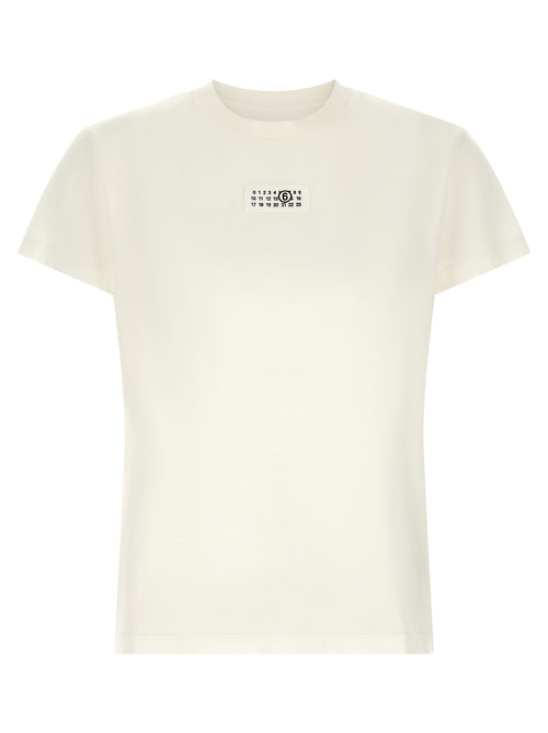 MM6 Maison Margiela White Cotton T-Shirt