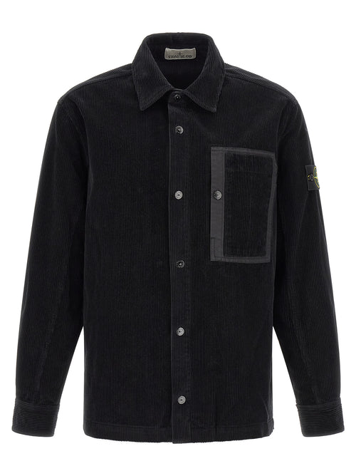 Stone Island Black Cotton Blouse
