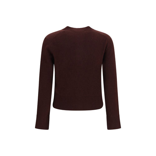 Maison Kitsuné Brown Wool Oves Aries Cardigan