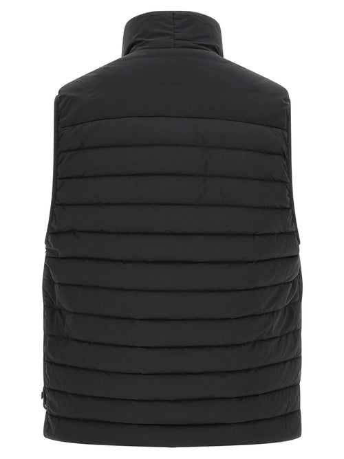 Stone Island Black Polyamide Sleeveless Jacket