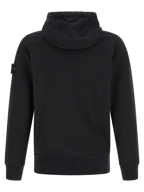 Stone Island Black Cotton Sweatshirt