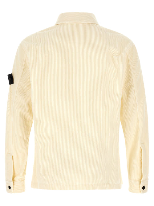 Stone Island White Cotton Blouse
