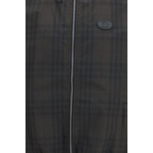 Burberry Brown Cotton Shell Jacket