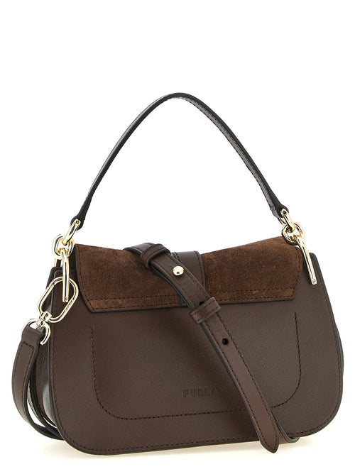 Furla Brown Calfskin Handbag