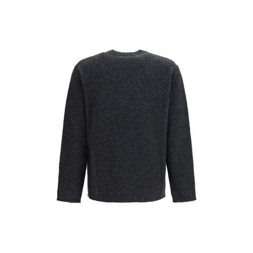 Golden Goose Gray Wool Oves Aries Sweatshirt