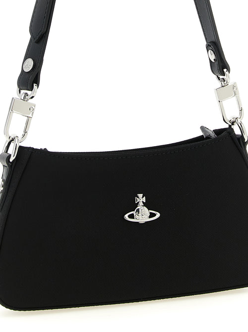 Vivienne Westwood Black Polyester Shoulder Bag