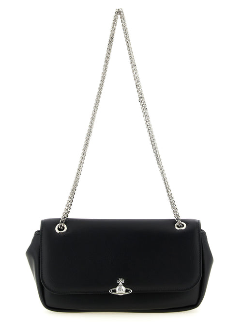 Vivienne Westwood Black Polyester Crossbody Bag