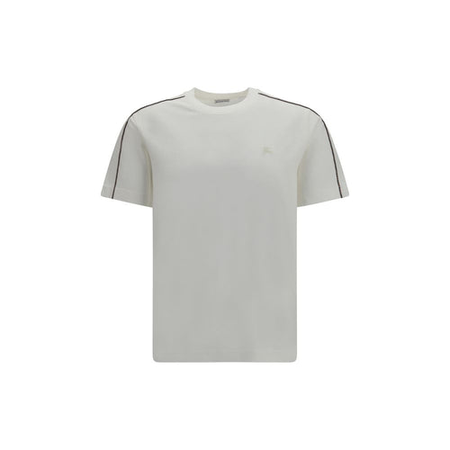 Burberry White Cotton T-Shirt