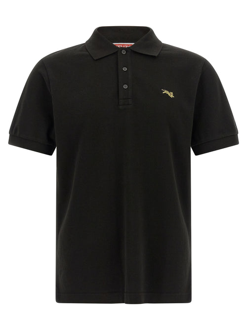 Kenzo Black Cotton Polo Shirt