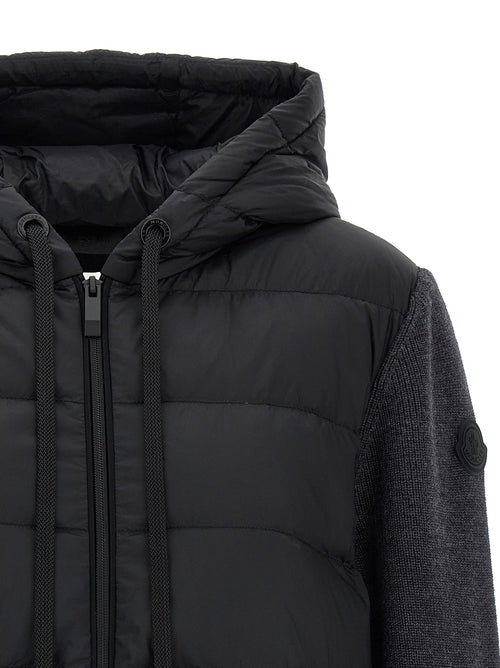 Moncler Gray Polyamide Cardigan