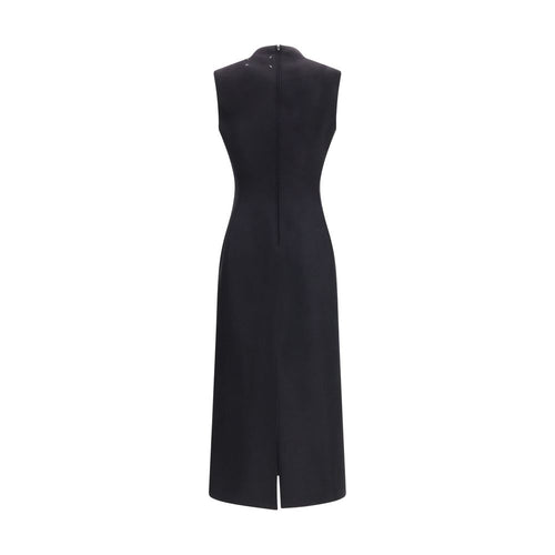 Maison Margiela Black Wool Oves Aries Casual Dress