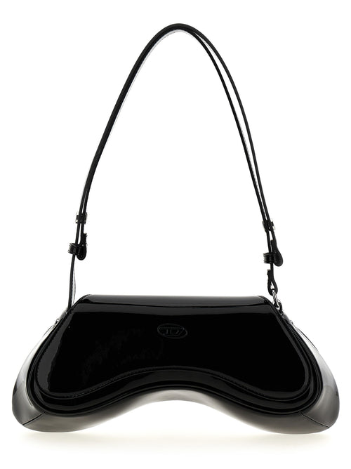 Diesel Black Polyethylene Shoulder Bag