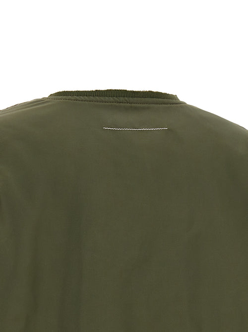 MM6 Maison Margiela Bicolor Polyamide Bomber