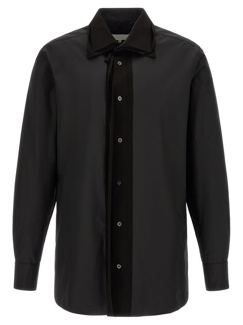 Maison Margiela Black Cotton Blouse