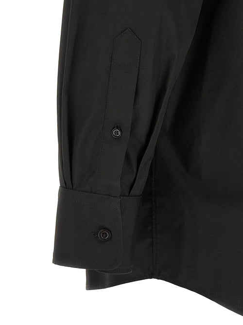 Maison Margiela Black Cotton Blouse