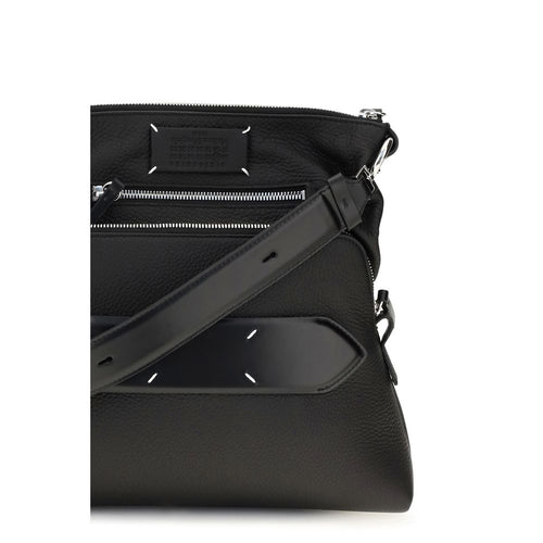 Maison Margiela Black Lamb Ovis Aries Shoulder Bag