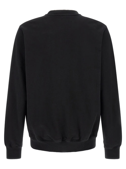 Casablanca Black Organic Cotton Sweatshirt
