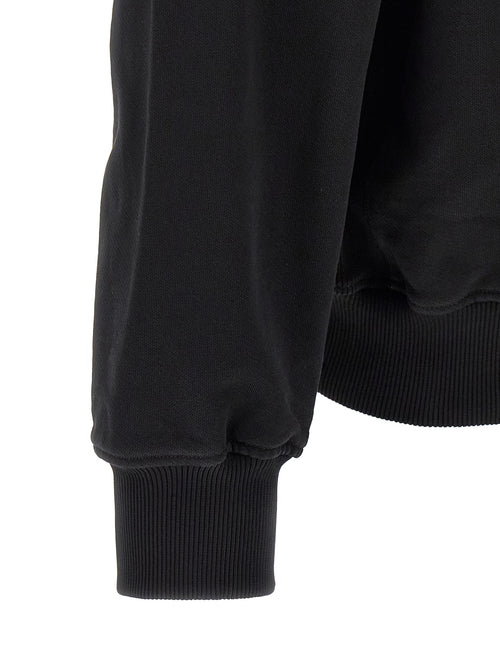 Casablanca Black Organic Cotton Sweatshirt