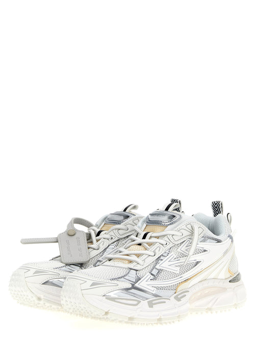 Off-White White Polyethylene Athletic Sneakers